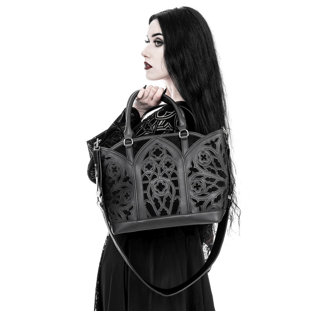 Restyle - Catacomb Tragetasche - Schwarz